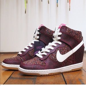 Nike Dunk Ski Hi Liberty wedge